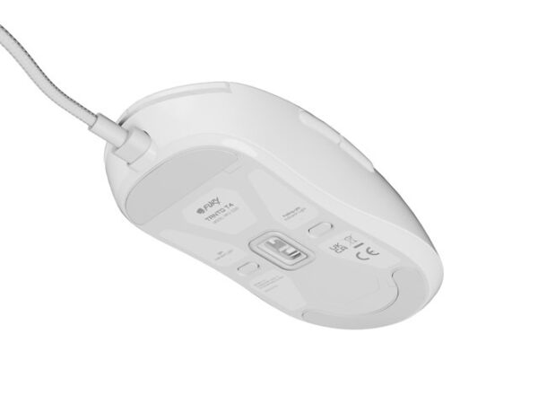 Fury Gaming Mouse | Tanto T4 | Wired | USB | White - Image 3