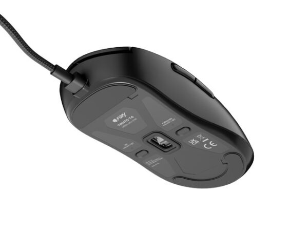 Fury Gaming Mouse | Tanto T4 | Wired | USB | Black - Image 6