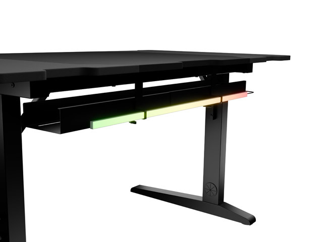 Genesis | Modular Gaming Desk | Holm 140 RGB | Anthracite Black - Image 5