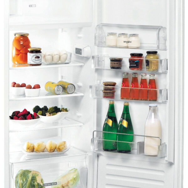 Whirlpool Refrigerator | ARG 7342 | Energy efficiency class E | Built-in | Larder | Height 122 cm | Fridge net capacity 171 L | Freezer net capacity 18 L | 36 dB | Inox