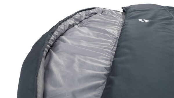 Outwell | Campion Lux Double | Sleeping Bag | -16/5 °C | 2 way open - auto lock, L-shape - Image 2