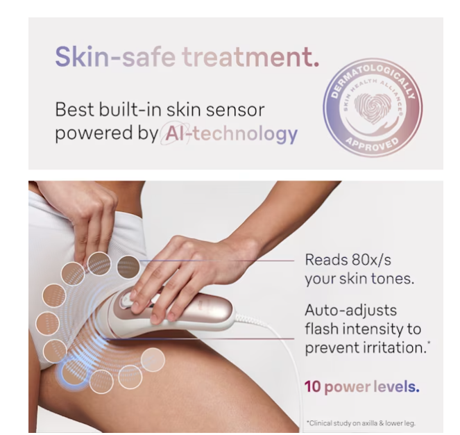 Braun | IPL Epilator | PL7147 Skin i·expert | Number of power levels 10 | White/Pink - Image 6