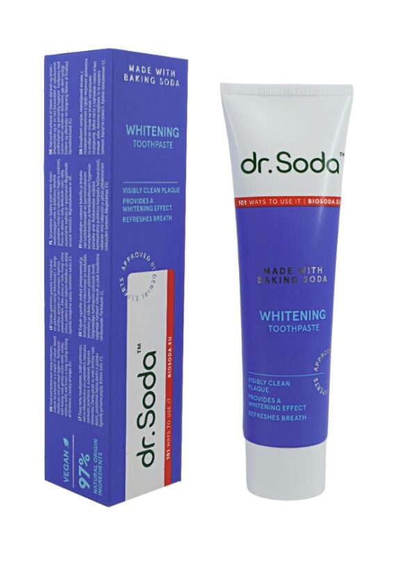 Soda | Toothpaste "Whitening", 100 ml | dr. Soda