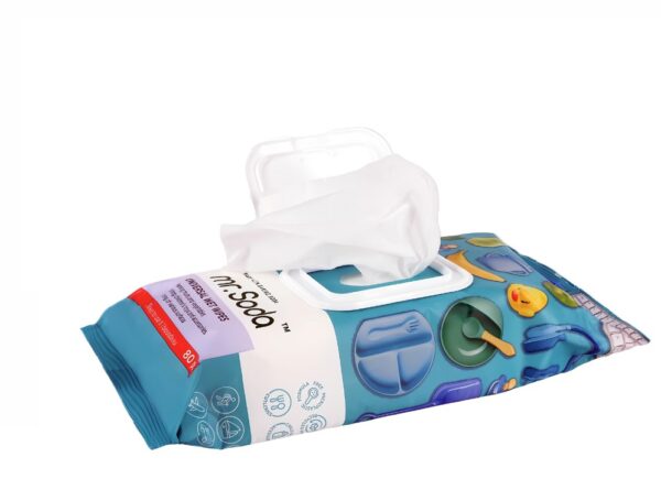 Soda | Wet Wipes Universal, 80 pcs | mr. Soda - Image 2