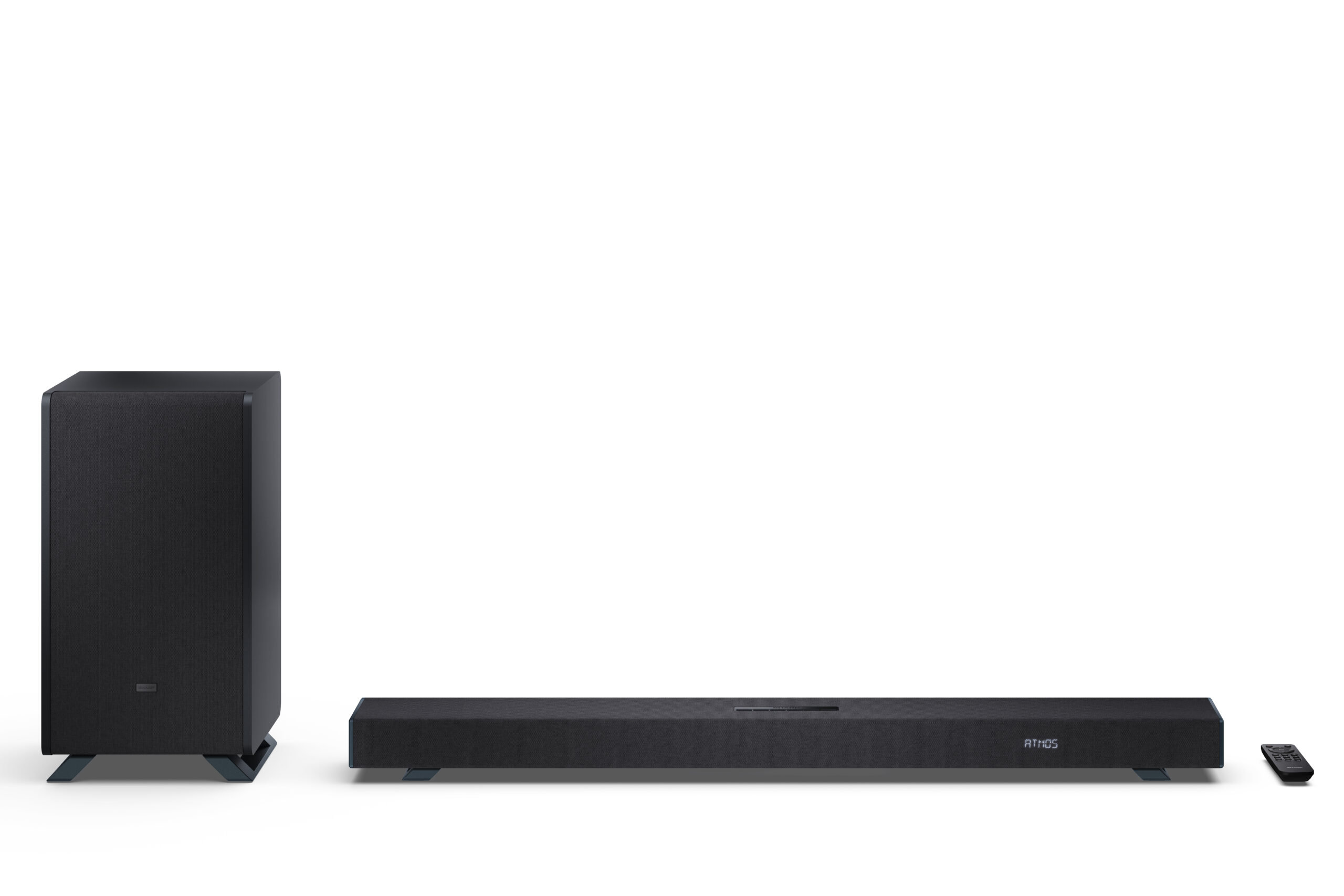 Sharp | 3.1.2 Dolby Atmos/DTS:X Soundbar with Wireless Subwoofer | HT-SBW53121(BK) | Bluetooth