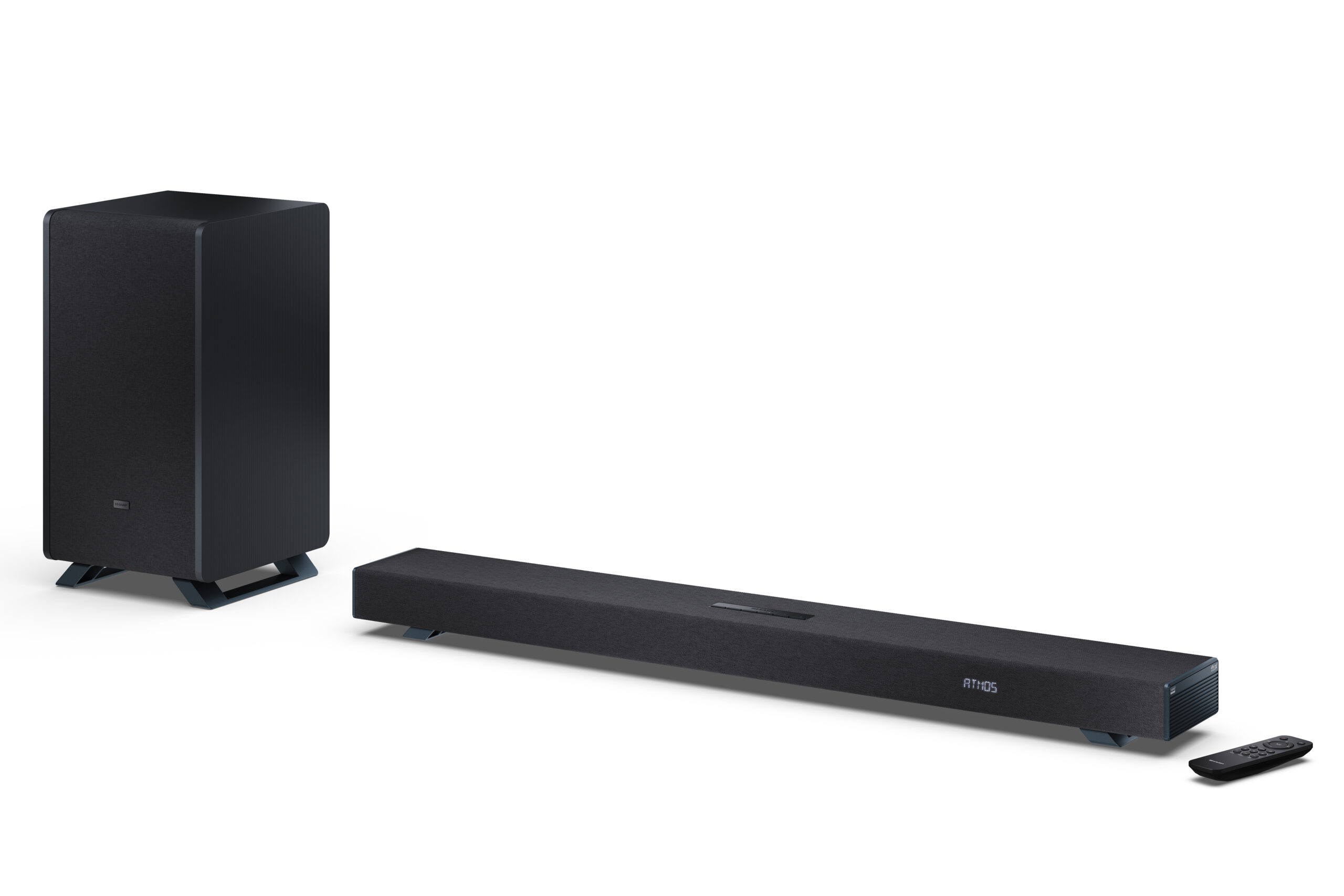 Sharp | 3.1.2 Dolby Atmos/DTS:X Soundbar with Wireless Subwoofer | HT-SBW53121(BK) | Bluetooth - Image 4