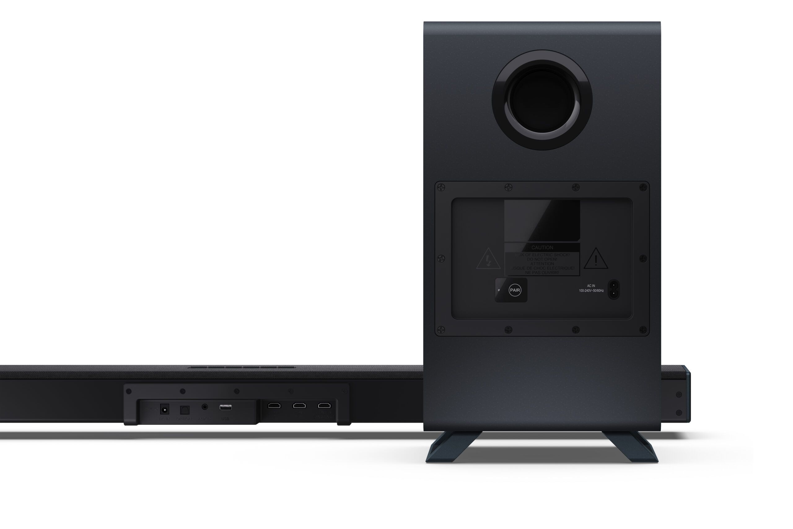 Sharp | 3.1.2 Dolby Atmos/DTS:X Soundbar with Wireless Subwoofer | HT-SBW53121(BK) | Bluetooth - Image 12