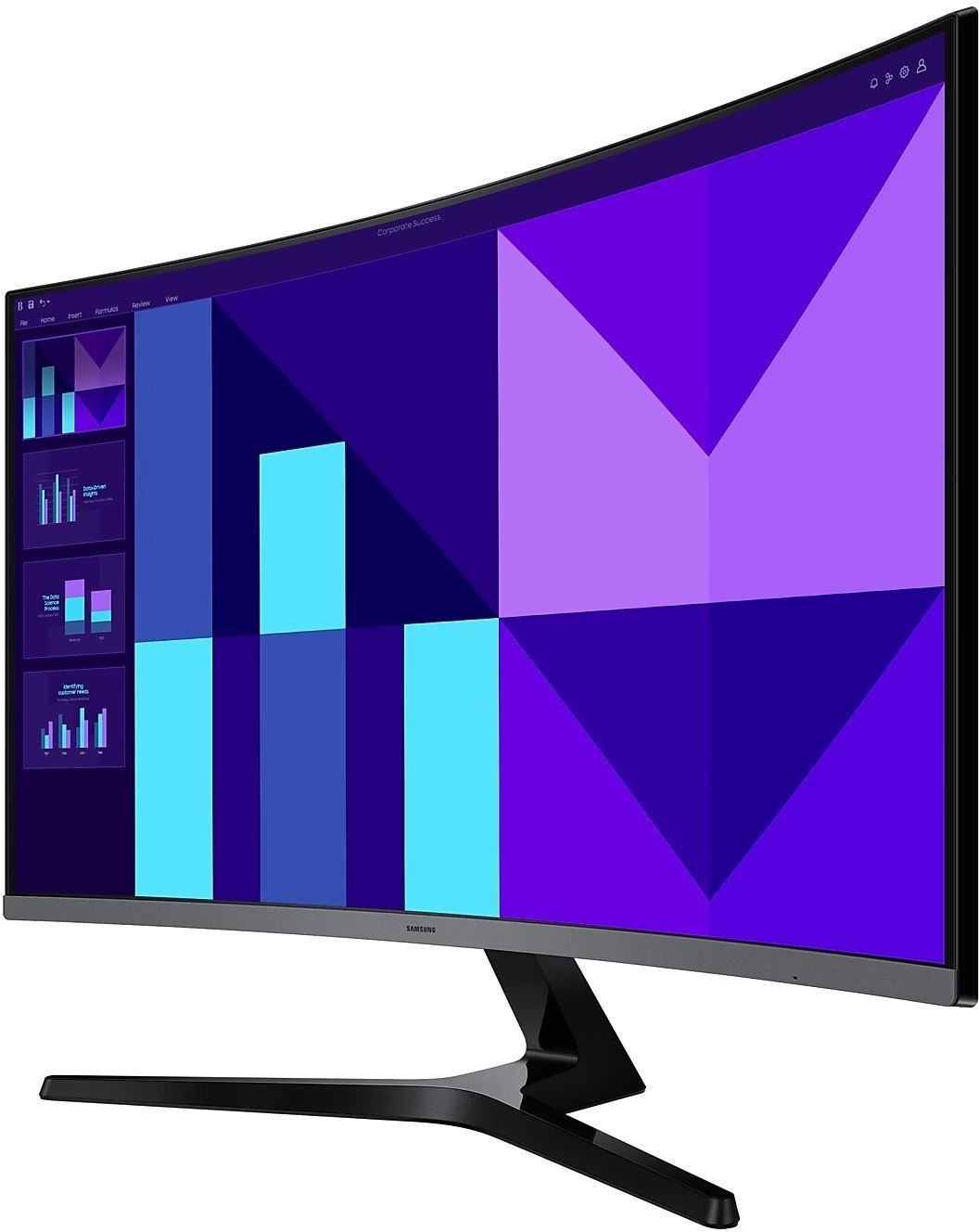 Samsung | LS27D390GAUXEN | 27 " | VA | FHD | 16:9 | 100 Hz | 4 ms | 1920 x 1080 pixels | 250 cd/m² | HDMI ports quantity 1 | Black - Image 5