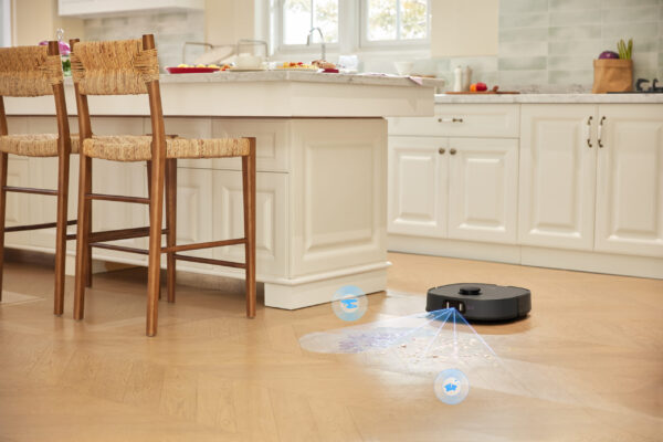 Midea Robot Vacuum Cleaner | V15 | Wet&Dry | 5200 mAh | Dust capacity 3 L | 16200 Pa | Black - Image 11