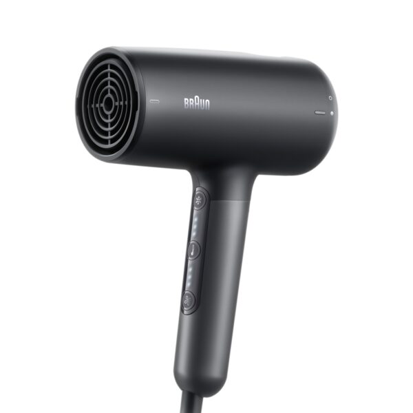 Braun | Hair dryer | BRHD425E | 2100 W | Number of temperature settings 3 | Ionic function | Diffuser nozzle | Black