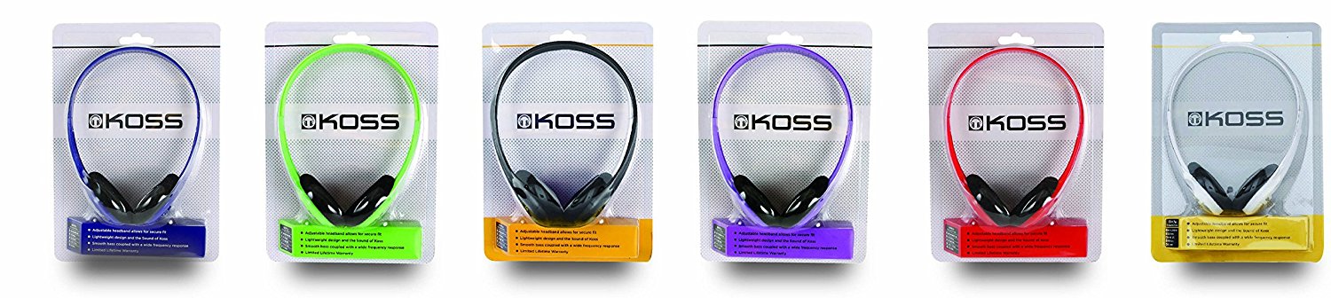 Koss | Headphones | KPH7b | Wired | On-Ear | Blue - Image 2
