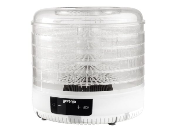 Gorenje | Food Dryer | FDK500GCW | Power 380 W | Number of trays 5 | Integrated timer | White - Image 2
