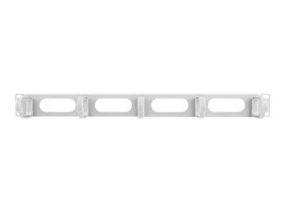 Lanberg 19" cable management panel 5 rings - type B 1U | AK-1205-S | Grey - Image 2