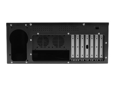 Lanberg Rackmount server chassis lanberg ATX 350/10 19"/4U | Black - Image 5