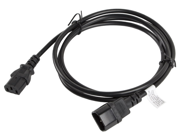 Lanberg | IEC 320 C13 to C14 Cable | CA-C13E-11CC-0018-BK - Image 5