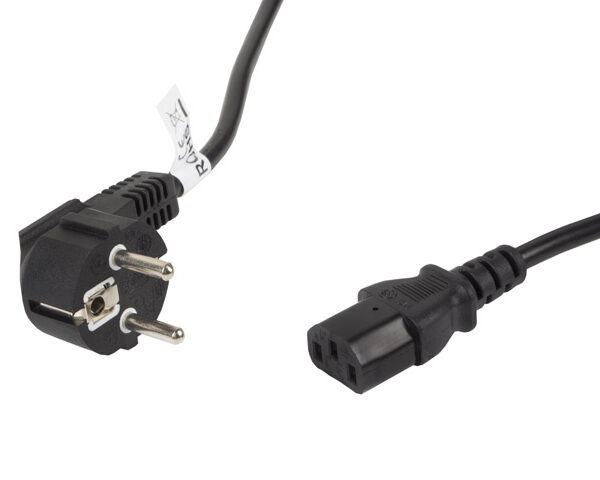 Lanberg | CEE 7/7 to IEC 320 C13 Power Cord | CA-C13C-11CC-0050-BK