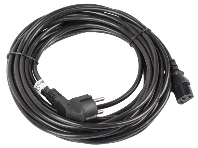 Lanberg | CEE 7/7 to IEC 320 C13 Power Cord | CA-C13C-11CC-0100-BK - Image 5
