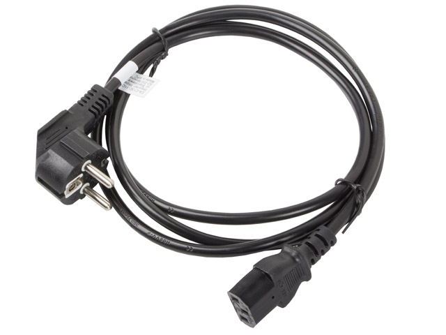 Lanberg | CEE 7/7 to IEC 320 C13 Power Cord | CA-C13C-11CC-0018-BK - Image 5