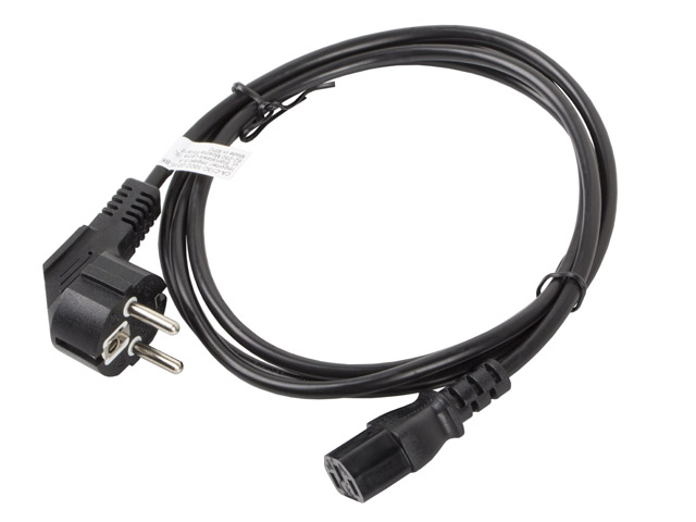Lanberg | CEE 7/7 to IEC 320 C13 Power Cord | CA-C13C-10CC-0018-BK - Image 3