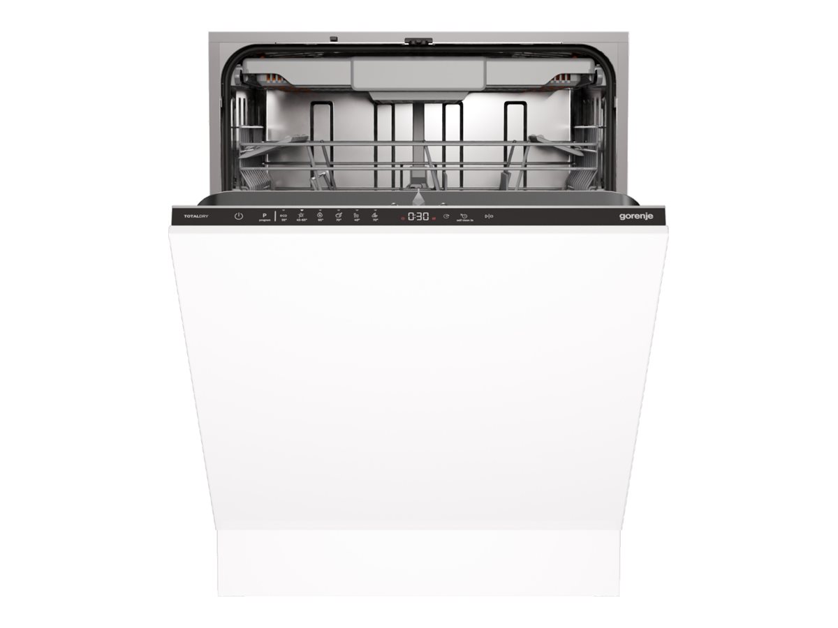 Gorenje Dishwasher | GV16D5 | Built-in | Width 59.8 cm | Number of place settings 16 | Number of programs 6 | Energy efficiency class D | Display | AquaStop function - Image 2