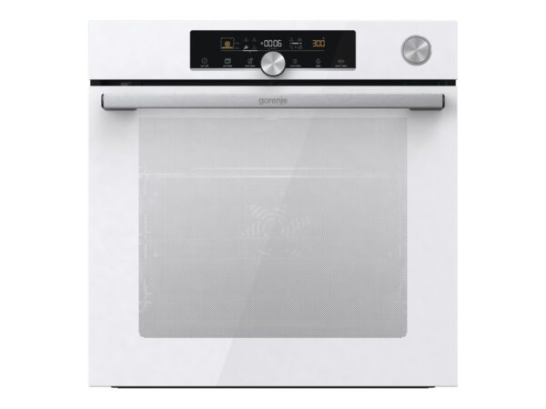 Gorenje Oven | BPSA6747A08WG | 77 L | Electric | AquaClean | Mechanical control | Steam function | Height 59.5 cm | Width 59.5 cm | White - Image 2