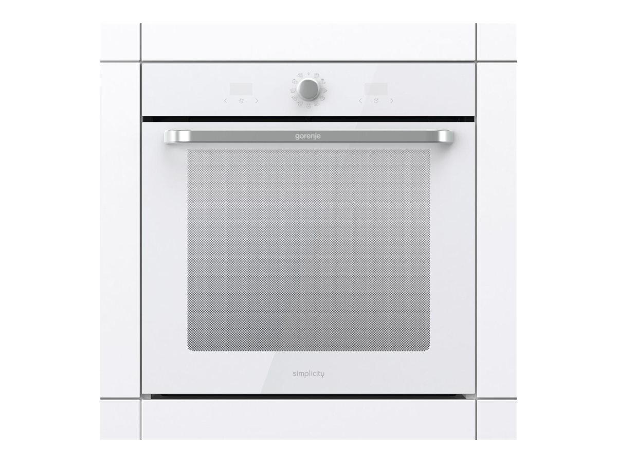 Gorenje Oven | BOS6737SYW | 77 L | Electric | AquaClean | Mechanical control | Steam function | Height 59.5 cm | Width 59.5 cm | White - Image 2