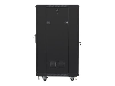 Lanberg | Rack cabinet 19" free-standing 22U/600x600 (flat pack) | FF01-6622-12B | Black - Image 5