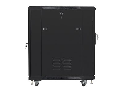 Lanberg | Rack cabinet 19" free-standing 15U/600x800 (flat pack) | FF01-6815-12B | Black - Image 4
