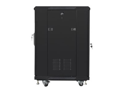 Lanberg | Rack cabinet 19" free-standing 15U/600x600 (flat pack) | FF01-6615-12B | Black - Image 5