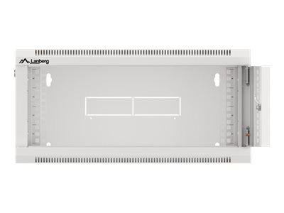 Lanberg | Rack cabinet 19" wall-mounted 4U 600 fast assembly (flat pack) | WFFA-5604-10S | Grey - Image 5