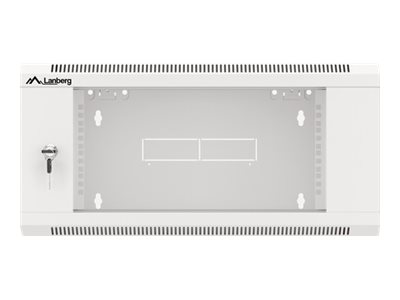 Lanberg | Rack cabinet 19" wall-mounted 4U 600 fast assembly (flat pack) | WFFA-5604-10S | Grey - Image 6