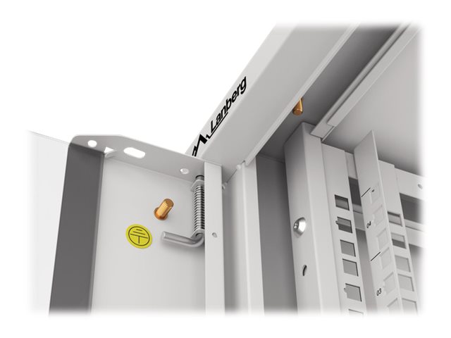 Lanberg | Rack cabinet 19" wall-mounted 4U 600 fast assembly (flat pack) | WFFA-5604-10S | Grey - Image 11