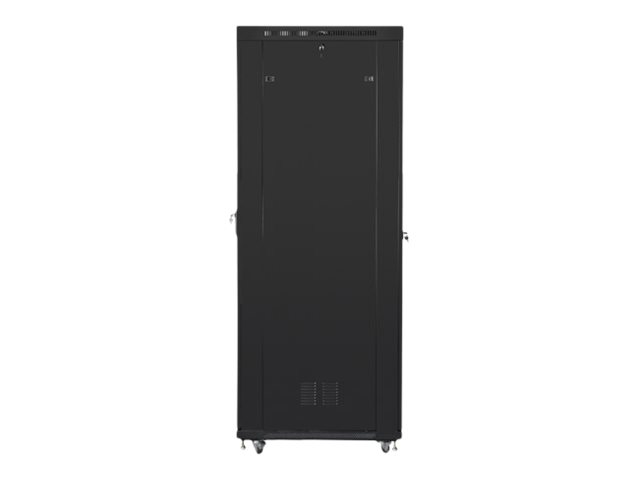 Lanberg | Rack cabinet 19" free-standing 47U/800x1000 (flat pack) with glass door, LCD | FF01-8047-12BL | Black - Image 4