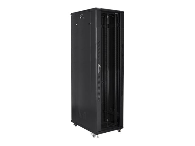 Lanberg | Rack cabinet 19" free-standing 47U/800x1000 (flat pack) | FF01-8047-12B | Black - Image 3