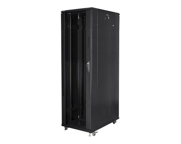 Lanberg | Rack cabinet 19" free-standing 42U/800x1000 (flat pack) | FF01-8042-12B | Black