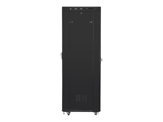 Lanberg | Rack cabinet 19" free-standing 42U/600x800 (flat pack) with mesh door, LCD | FF01-6842-23BL | Black - Image 4