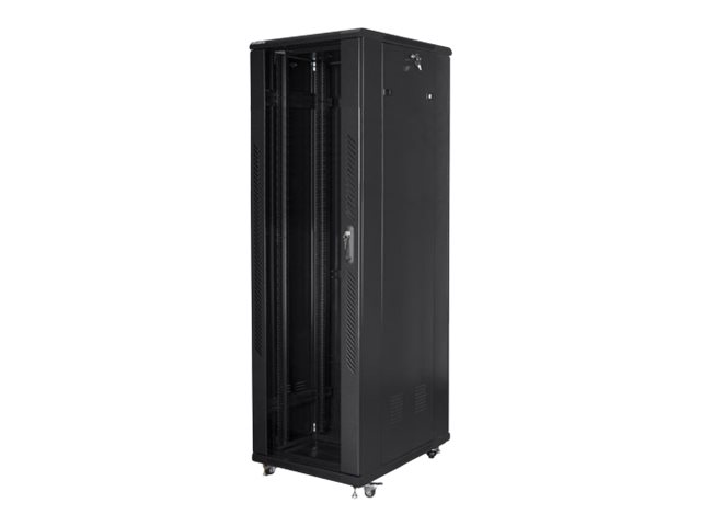 Lanberg | Rack cabinet 19" free-standing 42U/600x1000 (flat pack) | FF01-6042-12B | Black