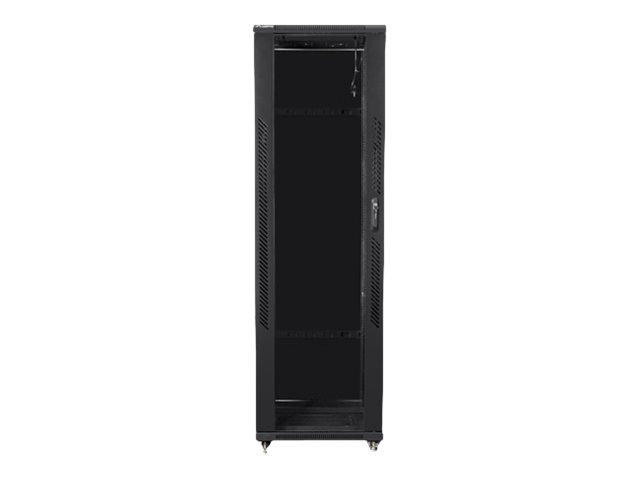 Lanberg | Rack cabinet 19" free-standing 42U/600x1000 (flat pack) | FF01-6042-12B | Black - Image 2