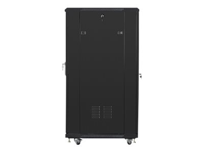 Lanberg | Rack cabinet 19" free-standing 27U/600x800 (flat pack) | FF01-6827-12B | Black - Image 5