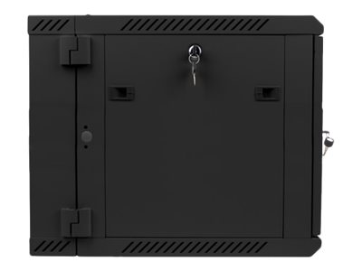 Lanberg | Rack cabinet 19" double-section wall-mount 9U/600x600 (flat pack) | WF02-6609-10B | Black - Image 6