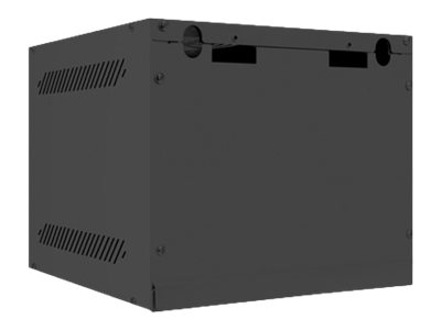 Lanberg | Rack cabinet 10" wall-mount 4U/280x310 (flat pack) with glass door | WF10-2304-10B | Black - Image 5