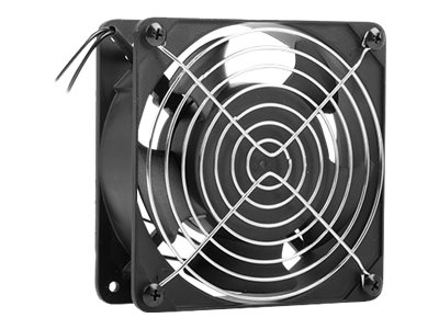 Lanberg Fan for 10"/19" rack wall-mount cabinet 230V, 120x120x38 mm | AK-1501-B | Black