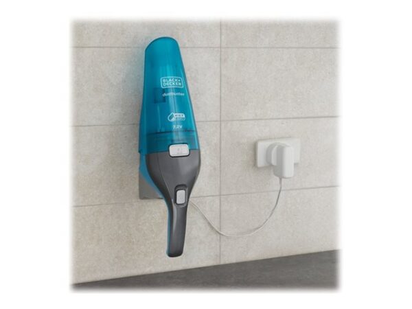 BLACK & DECKER | Vacuum Cleaner | WDC215WA-QW | Cordless operating | Handstick | 7.2 V | Operating time (max) 10 min | Blue - Image 9