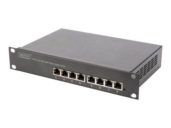 Digitus | Network Set - 254 mm (10") - 9U, 312 x 300 mm | DN-10-SET-2 | Grey - Image 8