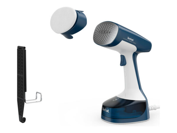 TEFAL Hand Travel Steamer | DT7130 | Handheld | 1400 W | 0.15 L | 25 g/min | Blue/White - Image 2