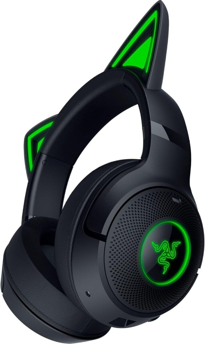 Razer Headset | Kraken Kitty V2 BT | Bluetooth | Over-ear | Microphone | Noise canceling | Wireless | Black - Image 3