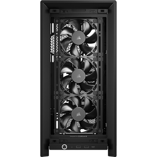 Corsair PC Case | Frame 4000D RS Modular | Black | Mid-Tower | Power supply included No - Image 2