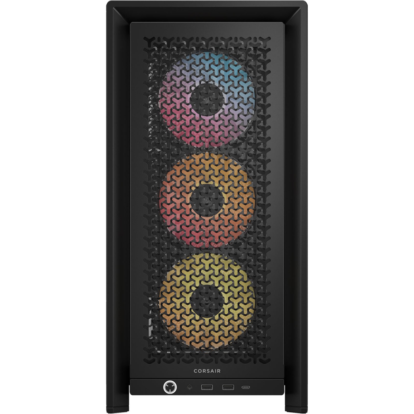 Corsair PC Case | Frame 4000D RS ARGB Modular | Black | Mid-Tower | Power supply included No - Image 3