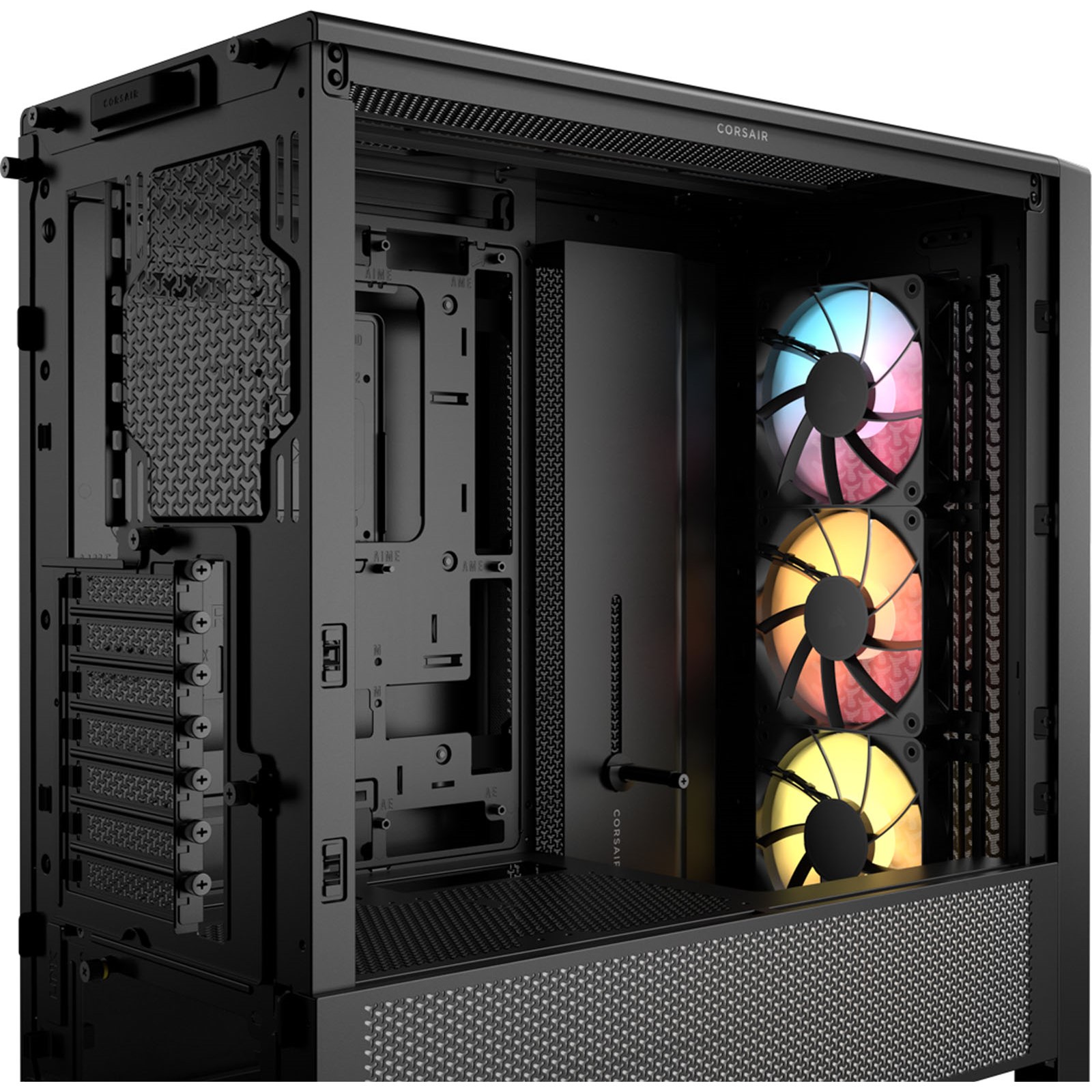 Corsair PC Case | Frame 4000D RS ARGB Modular | Black | Mid-Tower | Power supply included No - Image 7