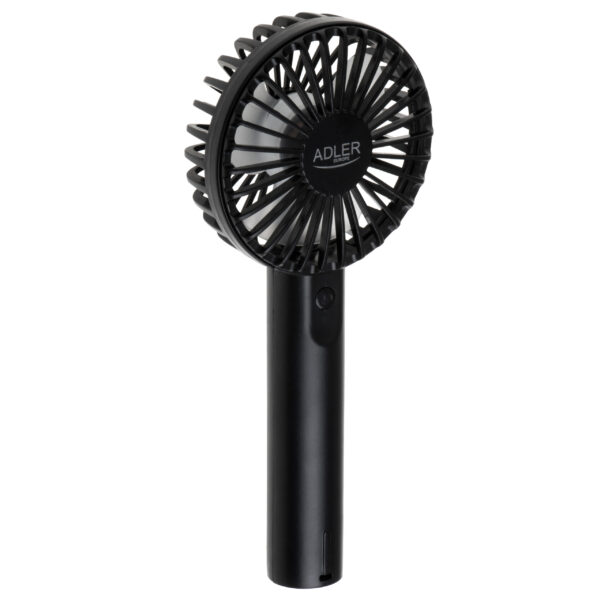 Adler Mini USB Fan | AD 7338 | Desk fan | Black | Diameter 7 cm | Number of speeds 3 - Image 4